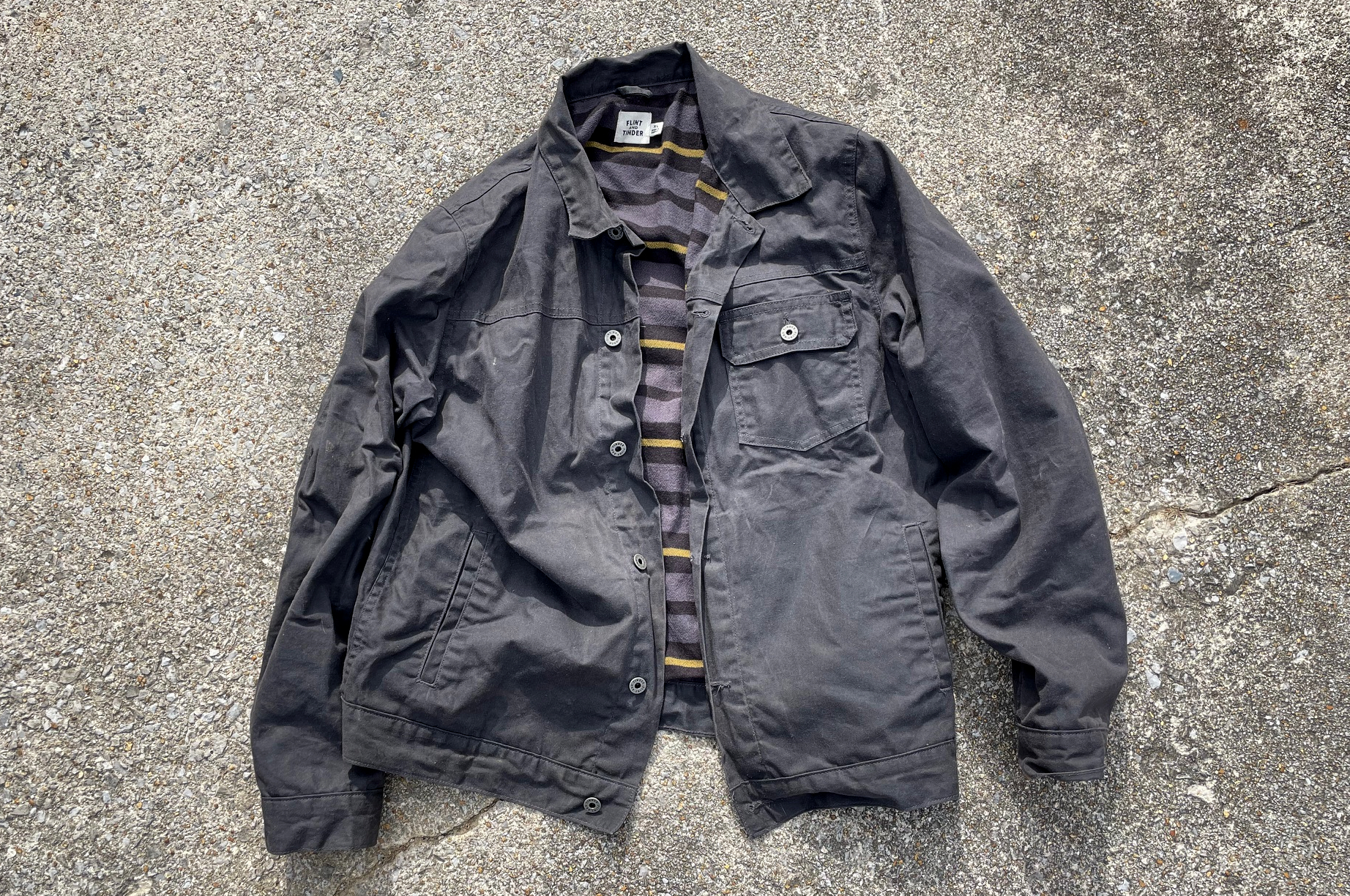 Flint and Tinder Flannel-Lined Waxed Trucker Jacket Review